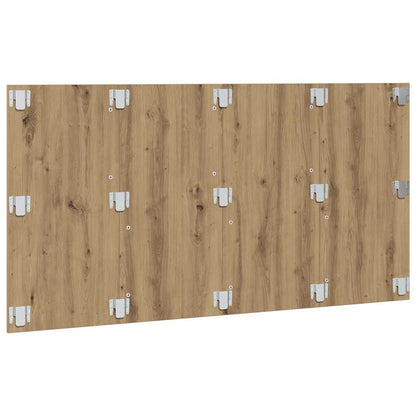 Bed Headboard Artisan Oak 160x1.5x80 cm Engineered Wood