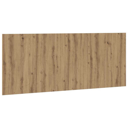 Bed Headboard Artisan Oak 200x1.5x80 cm Engineered Wood