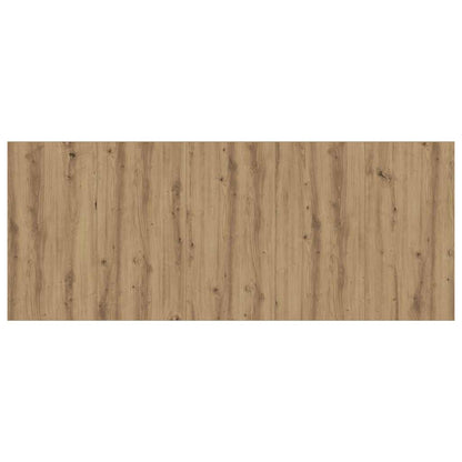 Bed Headboard Artisan Oak 200x1.5x80 cm Engineered Wood