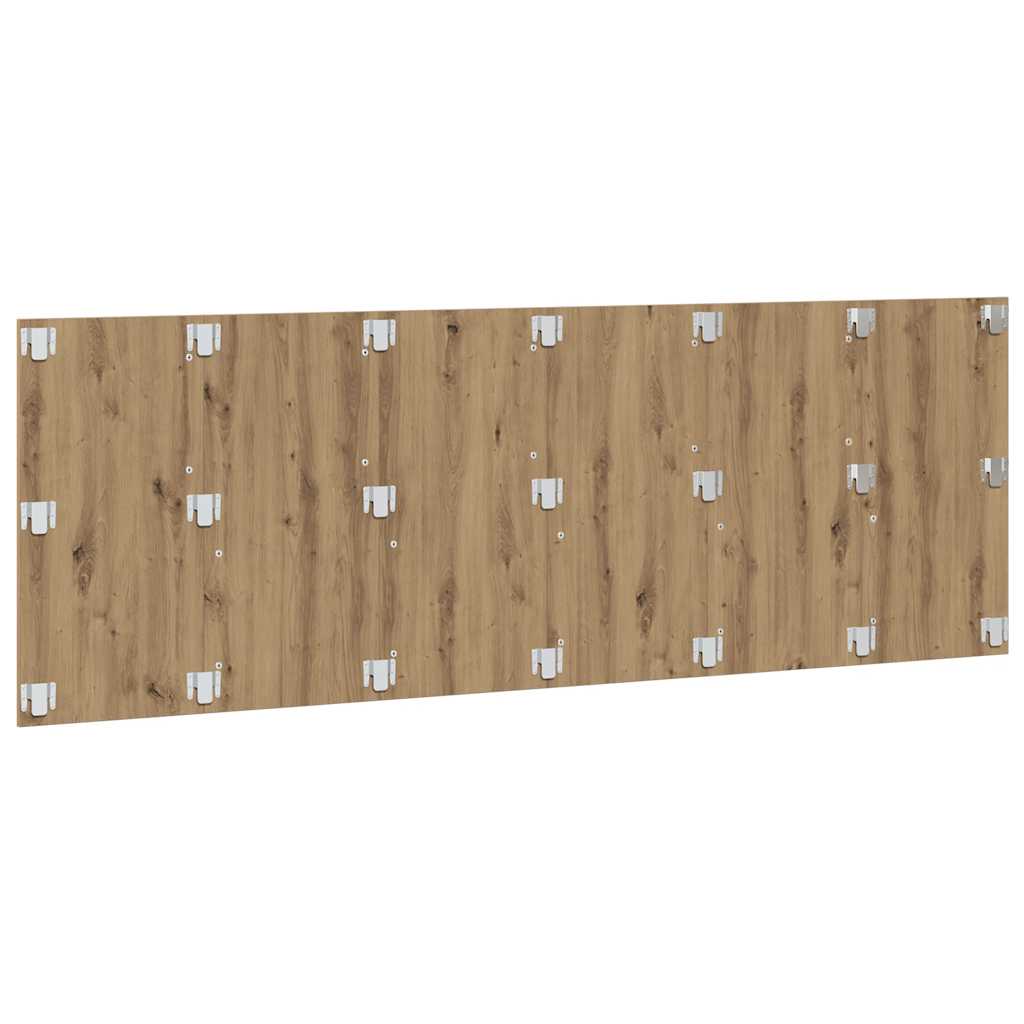 Wall Headboard Artisian Oak 240x1,5x80 cm Engineered Wood