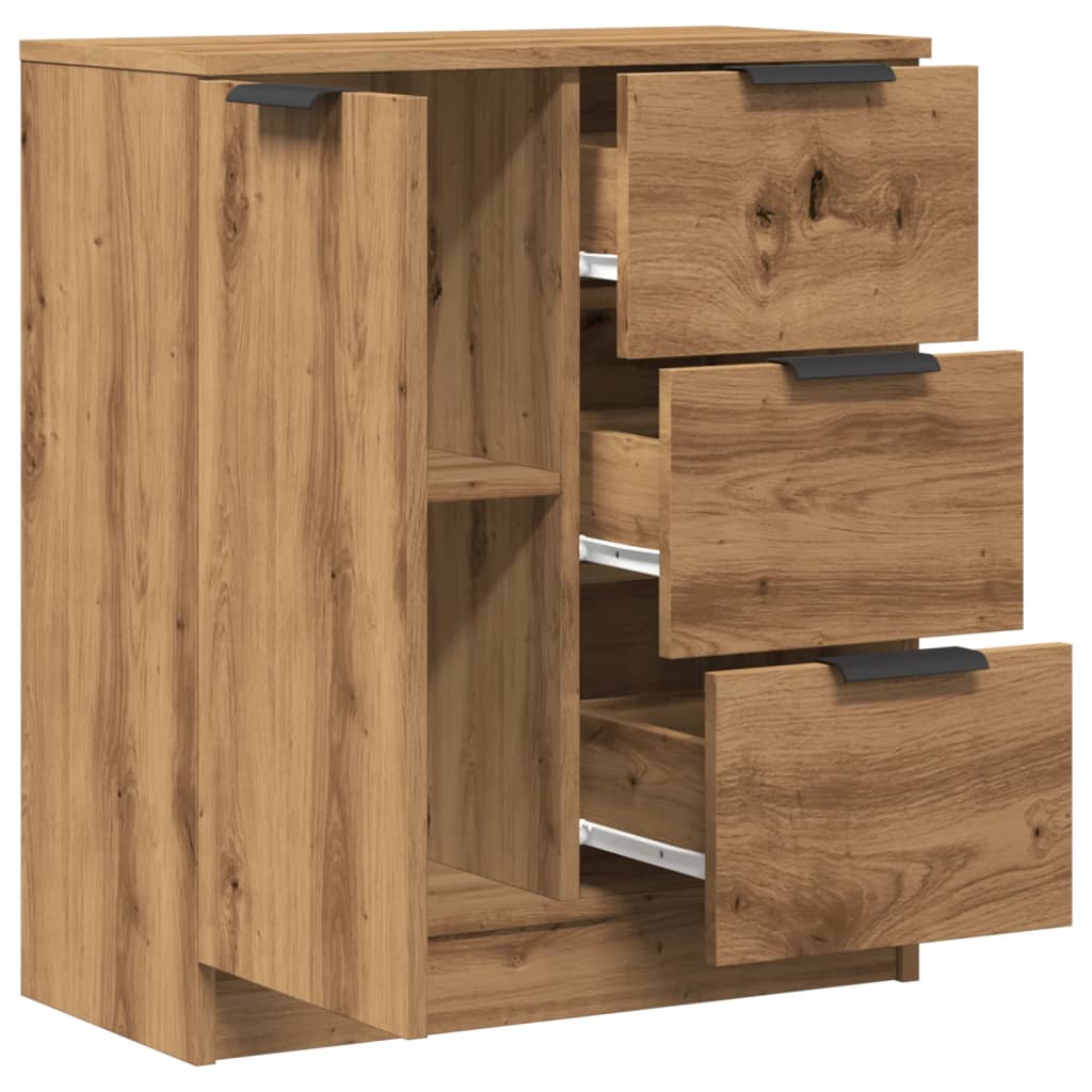 Sideboard Artisan Oak 60x30x70 cm Engineered Wood