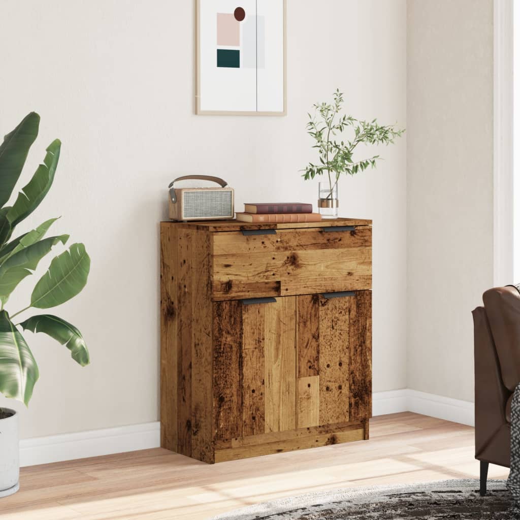 Sideboard Old Wood 60x30x70 cm Engineered Wood