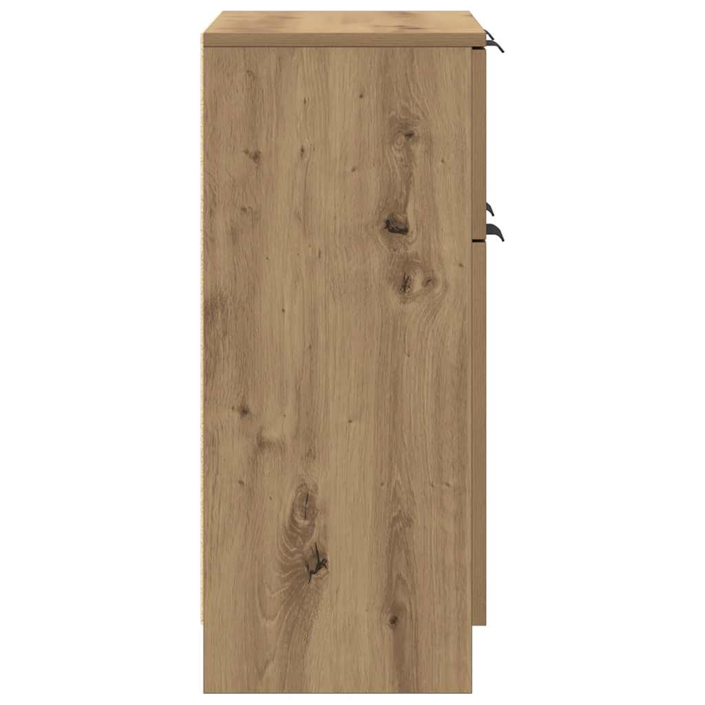 Sideboard Artisan Oak 60x30x70 cm Engineered Wood