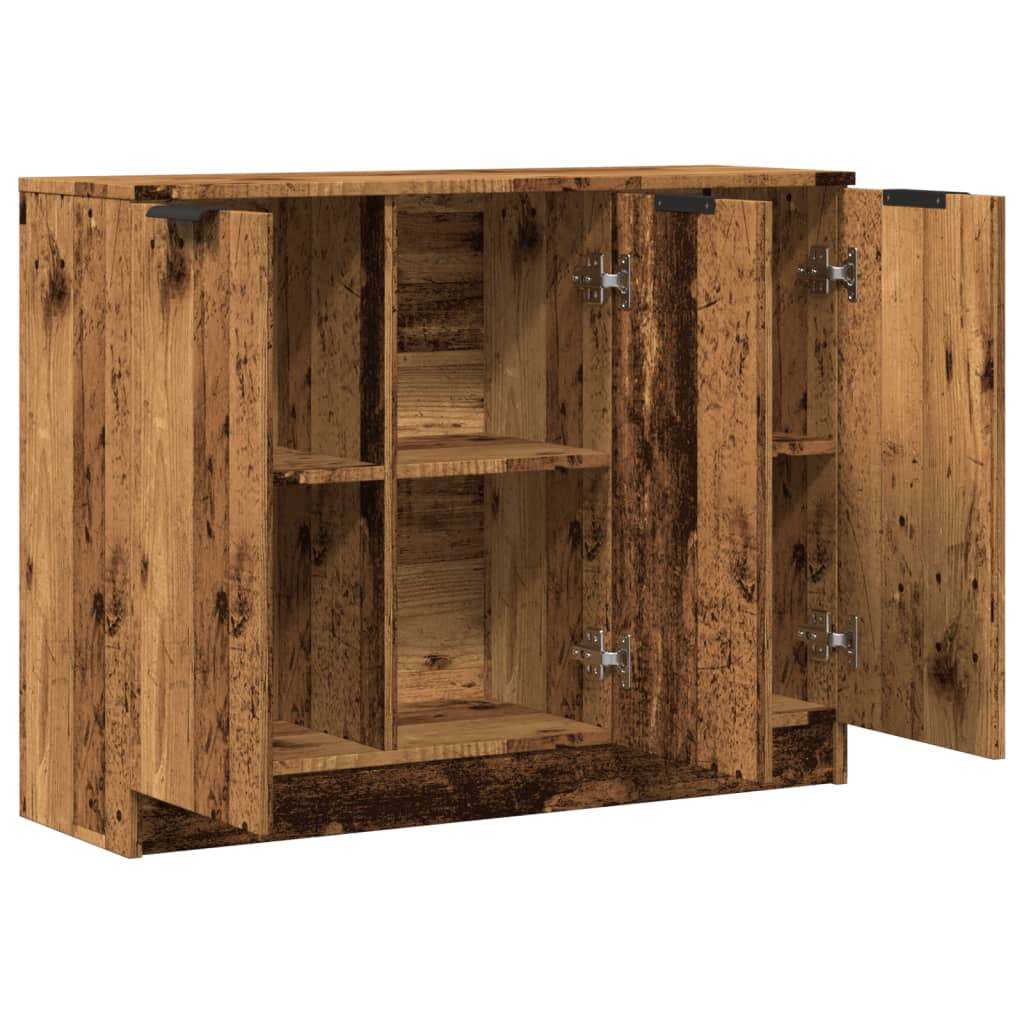 Sideboard Old Wood 90.5x30x70 cm Engineered Wood
