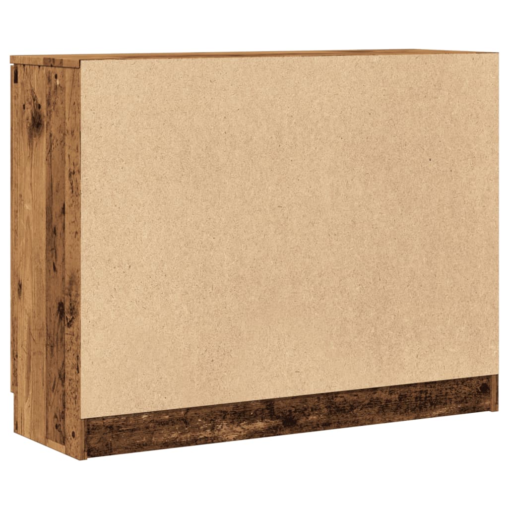 Sideboard Old Wood 90.5x30x70 cm Engineered Wood
