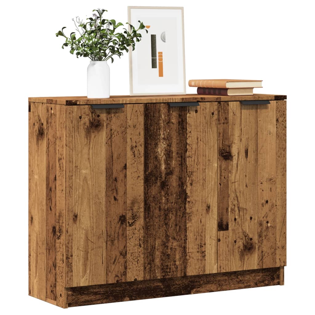 Sideboard Old Wood 90.5x30x70 cm Engineered Wood