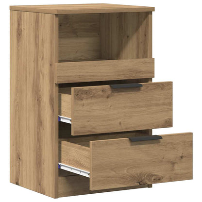 Bedside Cabinet Artisan Oak 40x36x65 cm Engineered Wood