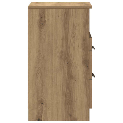 Bedside Cabinets 2 pcs Artisan Oak 40x36x65 cm Engineered Wood