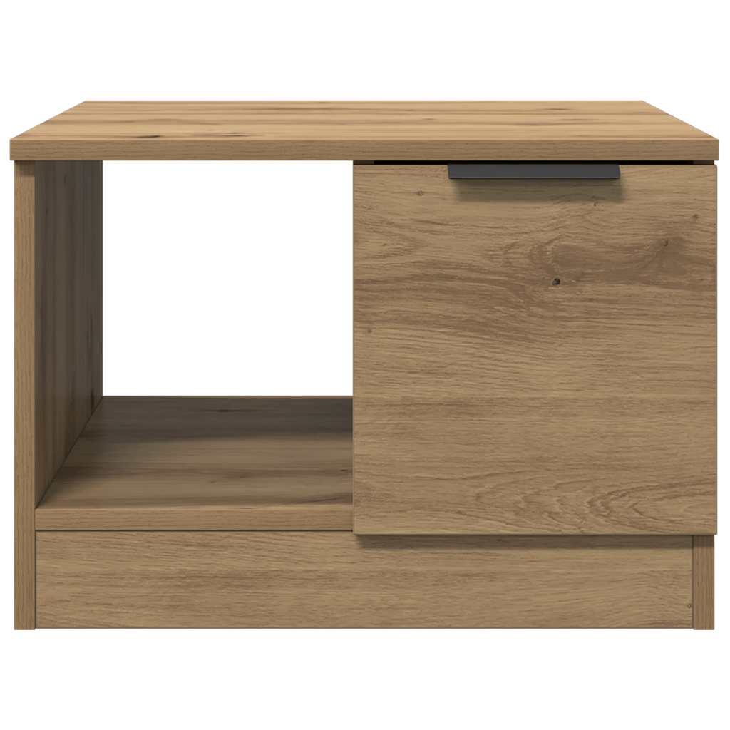 Coffee Table Artisan Oak 50x50x36 cm Engineered Wood