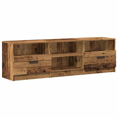 TV Cabinet Old Wood 150x33,5x45 cm Engineered Wood