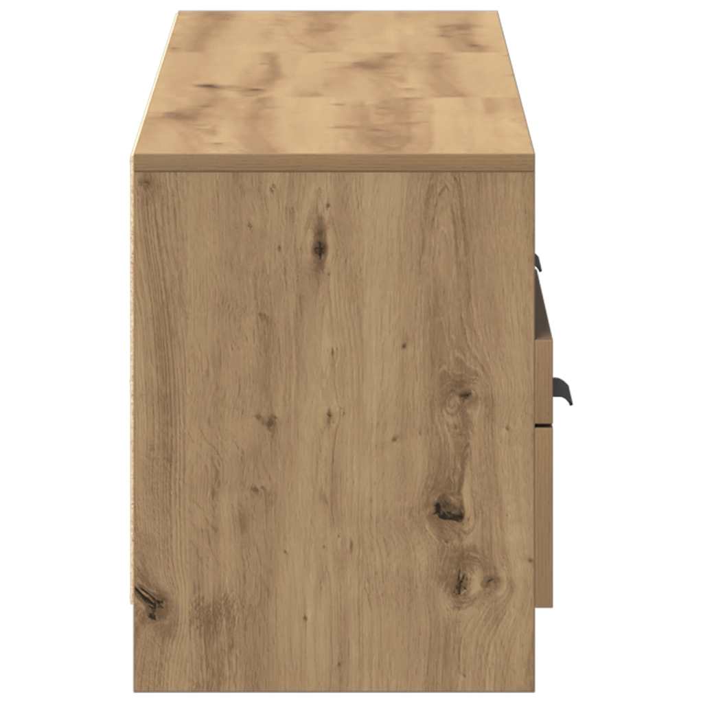 TV Cabinet Artisan Oak 150x33,5x45 cm Engineered Wood