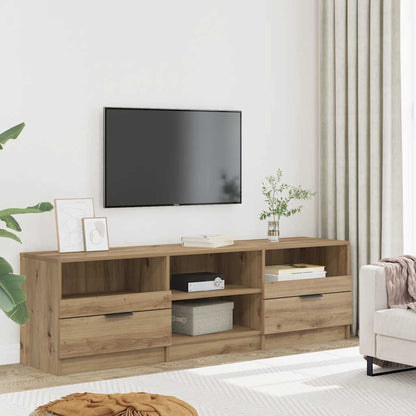 TV Cabinet Artisan Oak 150x33.5x45 cm Engineered Wood