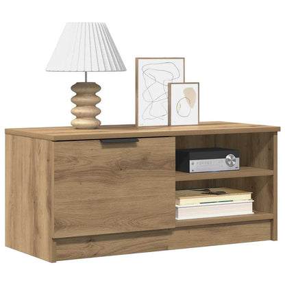 TV Cabinet Artisan Oak 80x35x36.5 cm Engineered Wood