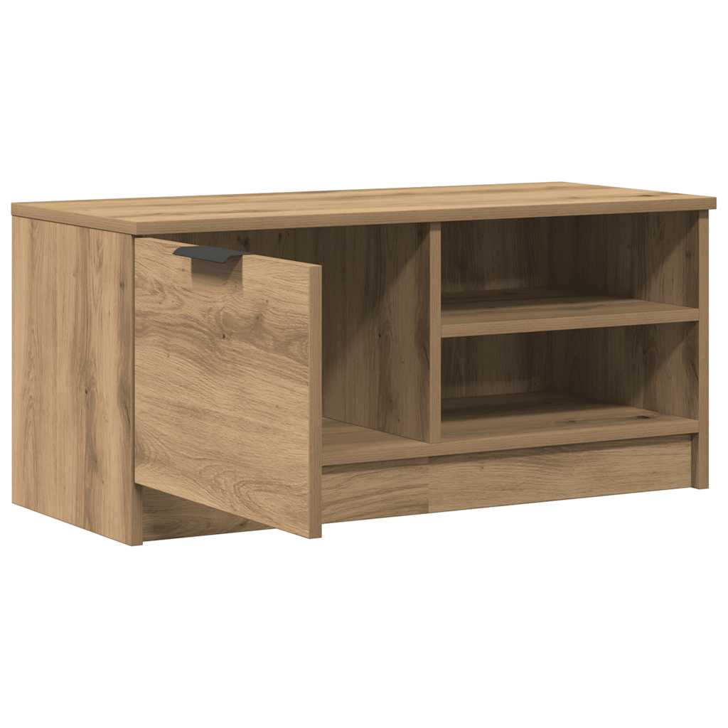 TV Cabinets 2 pcs Artisan Oak 80x35x36.5 cm Engineered Wood