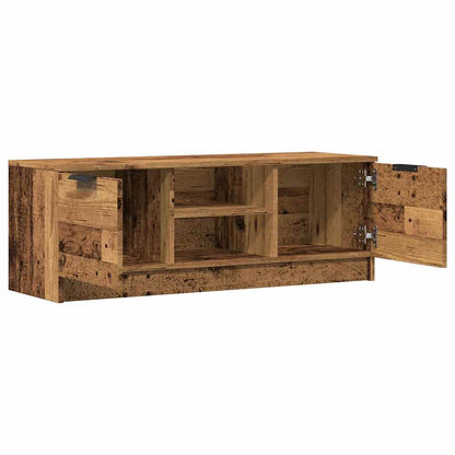 TV Cabinet Old Wood 102x35x36,5 cm Engineered Wood