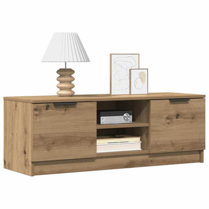 TV Cabinet Artisan Oak 102x35x36,5 cm Engineered Wood