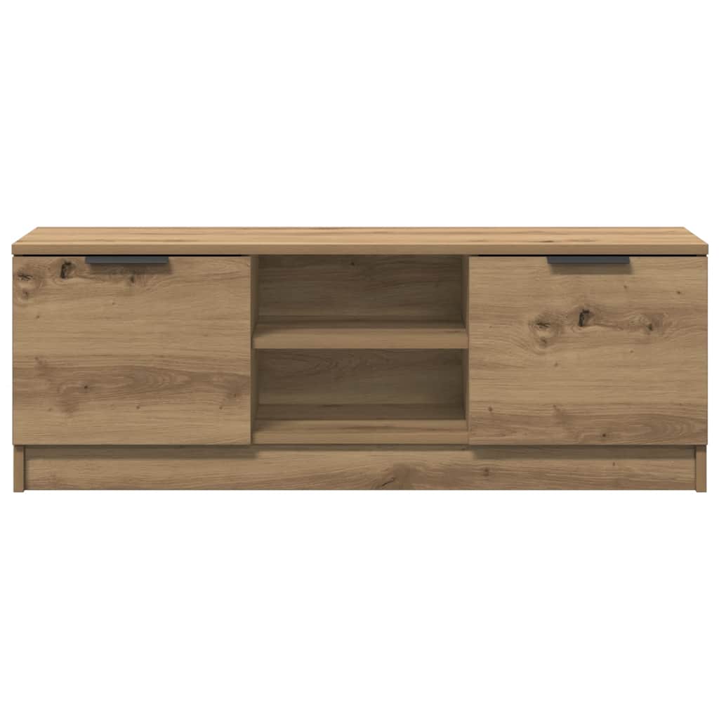 TV Cabinet Artisan Oak 102x35x36,5 cm Engineered Wood