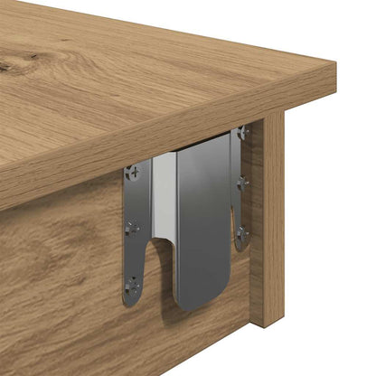 Wall Bar Table Artisan Oak 102x45x103,5 cm Engineered Wood