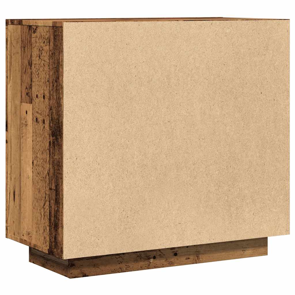 Sideboard Old Wood 80x40x75 cm Engineered Wood