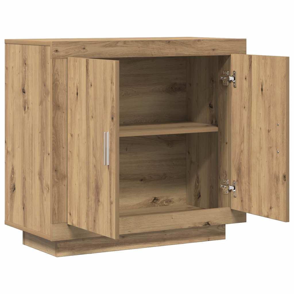 Sideboard Artisan Oak 80x40x75 cm Engineered Wood
