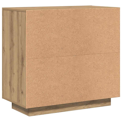 Sideboard Artisan Oak 80x40x75 cm Engineered Wood