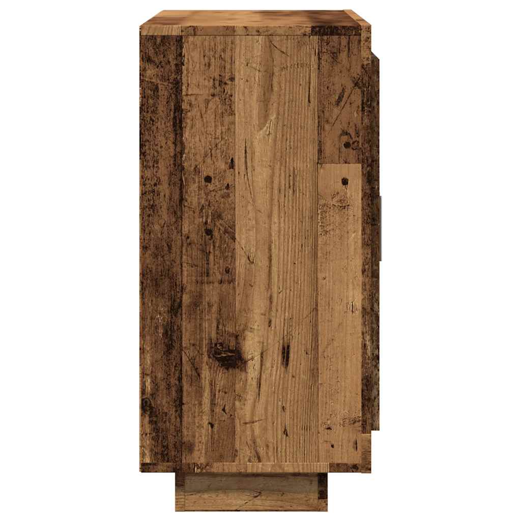 Sideboard Old Wood 92x35x75 cm Engineered Wood