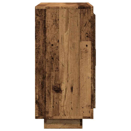 Sideboard Old Wood 92x35x75 cm Engineered Wood