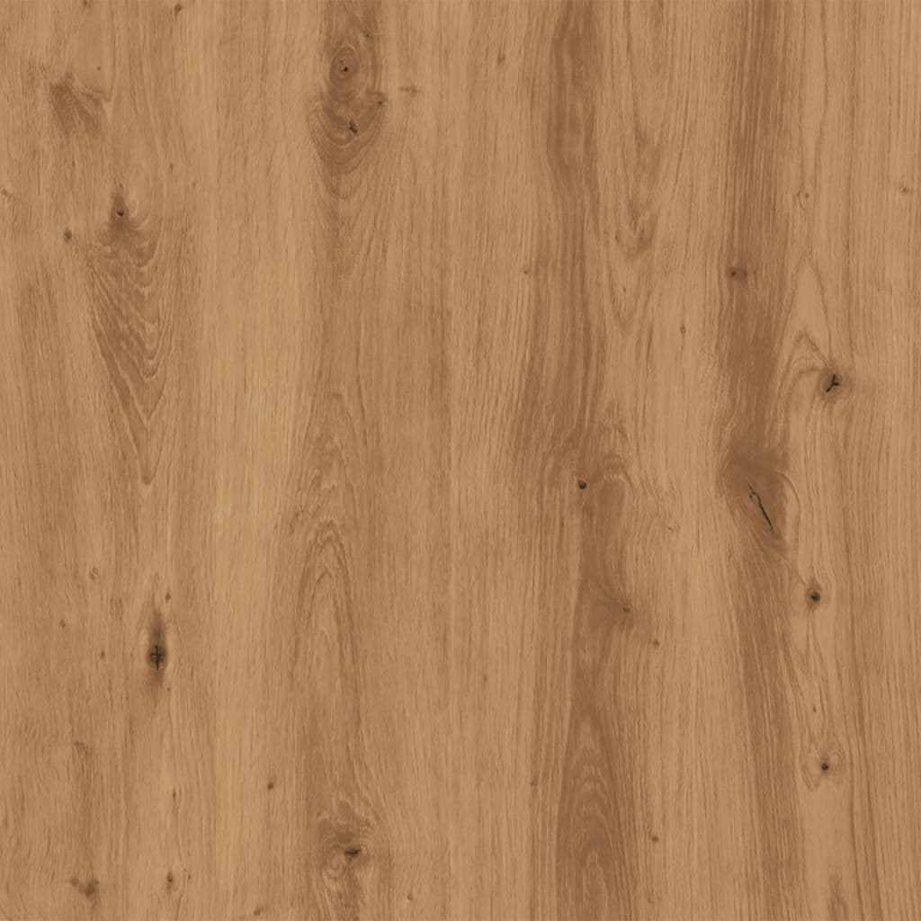 Headboard Cabinet Artisian Oak 200x18.5x102.5 cm Engineered Wood