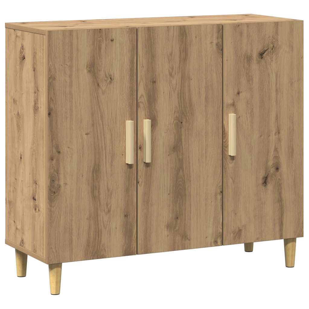 Sideboard Artisan Oak 90x34x80 cm Engineered Wood