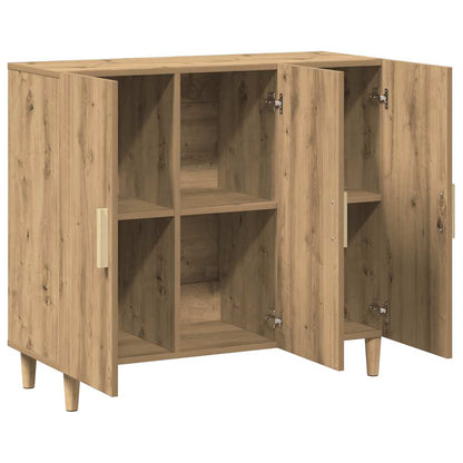 Sideboard Artisan Oak 90x34x80 cm Engineered Wood