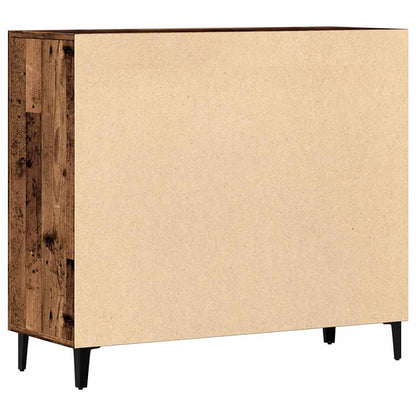 Sideboard Old Wood 90x34x80 cm Engineered Wood