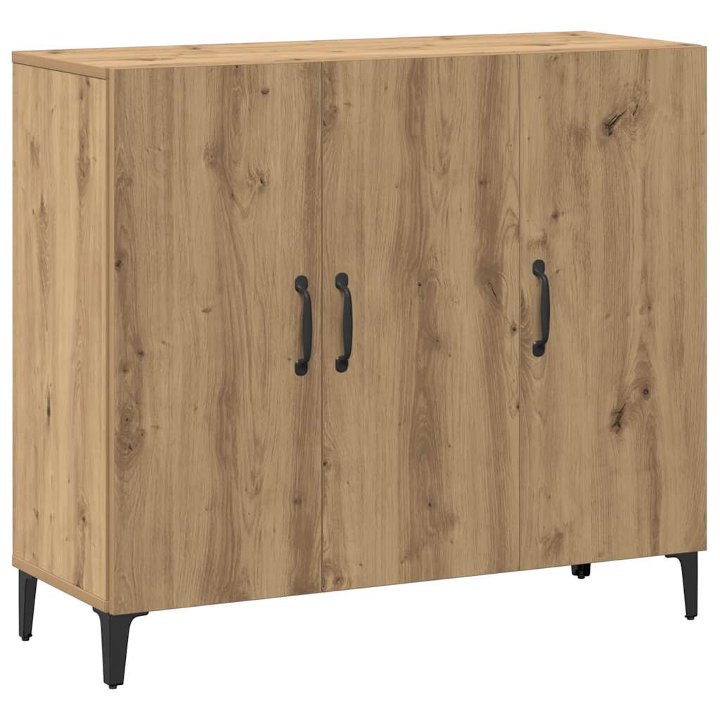 Sideboard Artisan oak 90x34x80 cm Engineered Wood