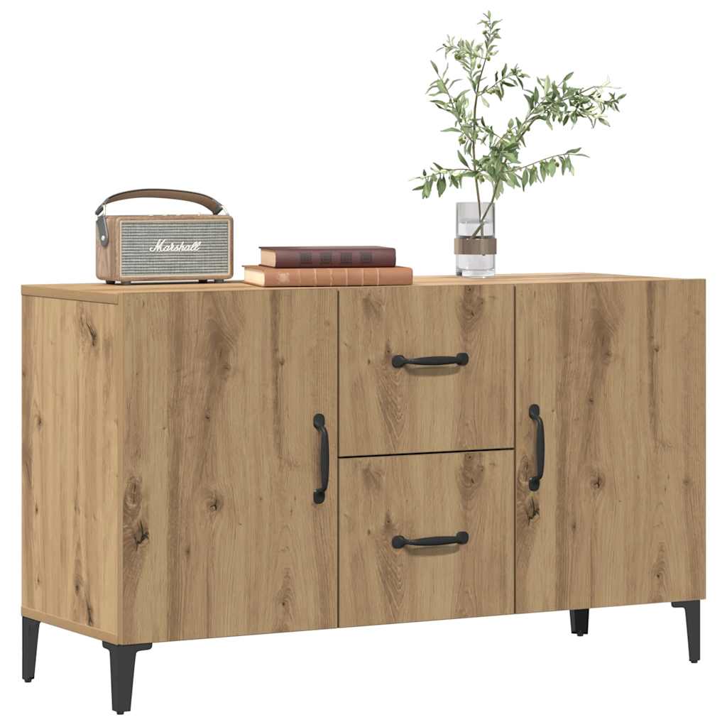 Sideboard Artisan Oak 100x36x60 cm Engineered Wood