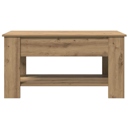 Coffee Table Artisan Oak 101x49x52 cm Engineered Wood
