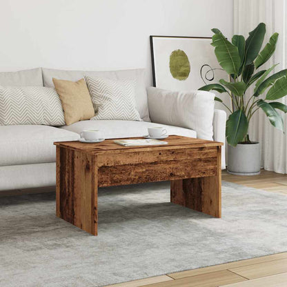 Coffee Table Old Wood 80x50,5x41,5 cm Engineered Wood