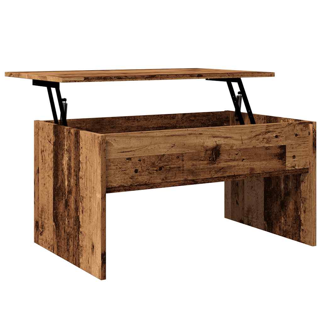 Coffee Table Old Wood 80x50,5x41,5 cm Engineered Wood