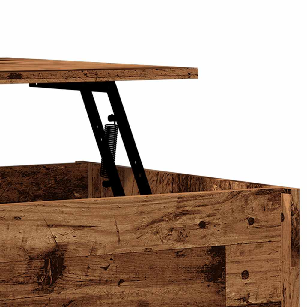 Coffee Table Old Wood 80x50,5x41,5 cm Engineered Wood
