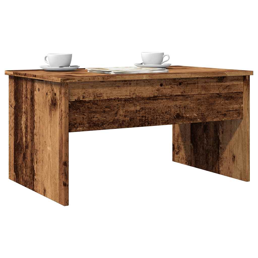 Coffee Table Old Wood 80x50,5x41,5 cm Engineered Wood