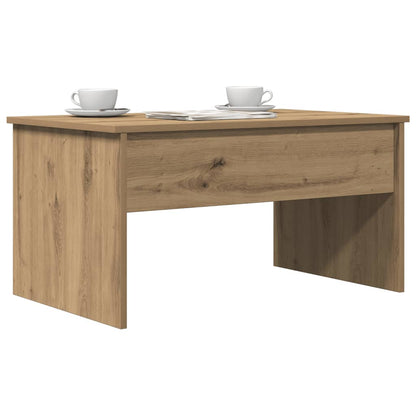 Coffee Table Artisan Oak 80x50,5x41,5 cm Engineered Wood