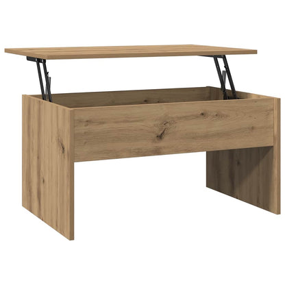 Coffee Table Artisan Oak 80x50,5x41,5 cm Engineered Wood