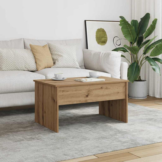 Coffee Table Artisan Oak 80x50,5x41,5 cm Engineered Wood