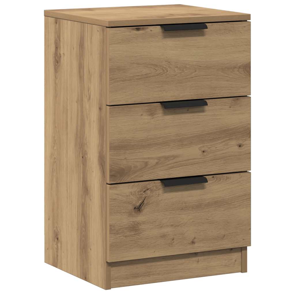 Bedside Cabinet Artisan Oak 40x36x65 cm Engineered Wood