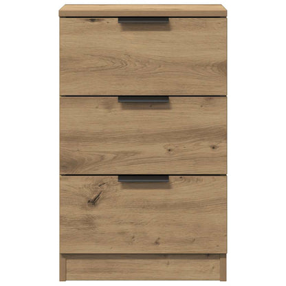 Bedside Cabinet Artisan Oak 40x36x65 cm Engineered Wood