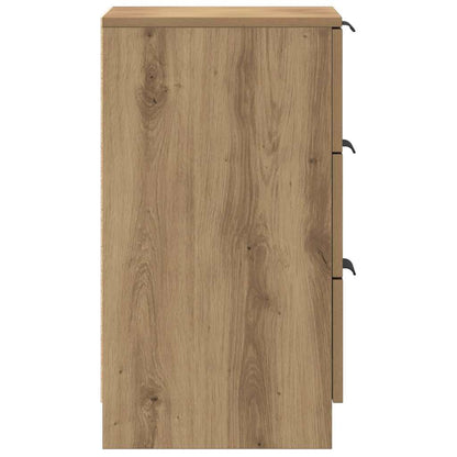 Bedside Cabinets 2 pcs Artisan Oak 40x36x65 cm Engineered Wood