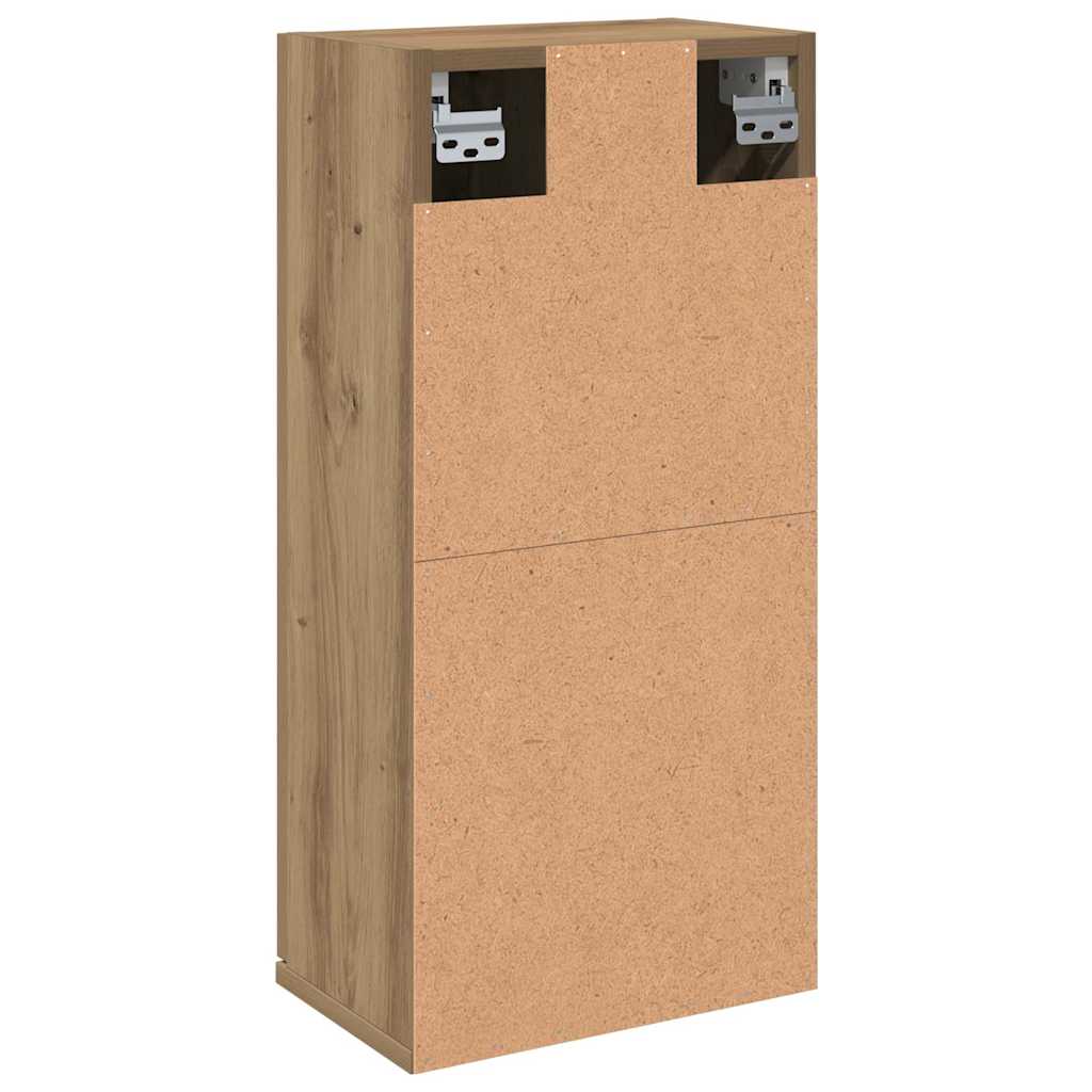 Wall-mounted Bathroom Cabinet Artisan Oak 32x20x67 cm