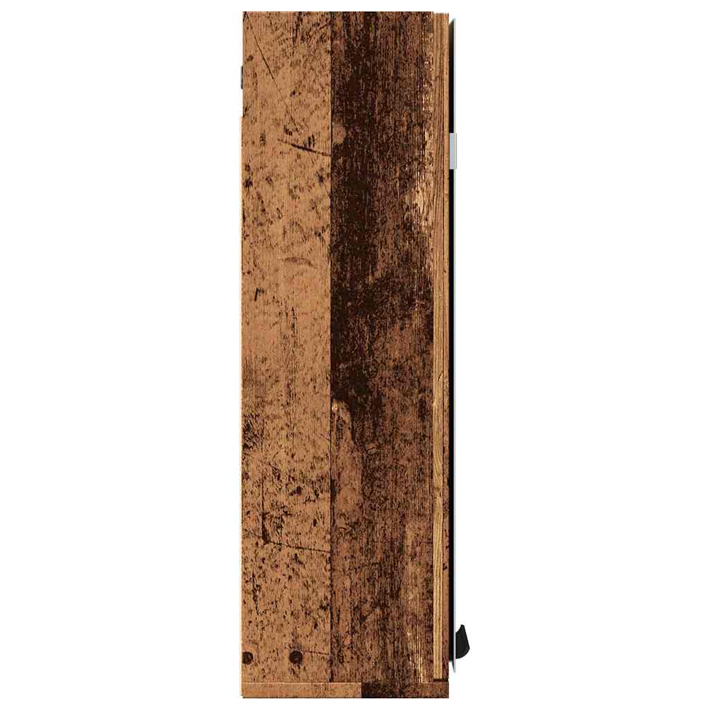 Bathroom Mirror Cabinet Old Wood 64x20x66,5 cm Engineered Wood