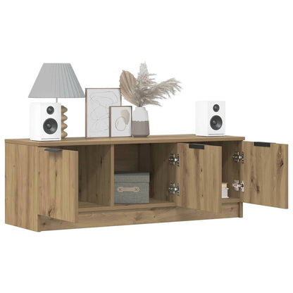 TV Cabinet Artisan Oak 102x35x36.5 cm Engineered Wood
