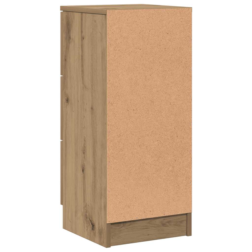 Sideboard Artisan Oak 30x30x70 cm Engineered Wood