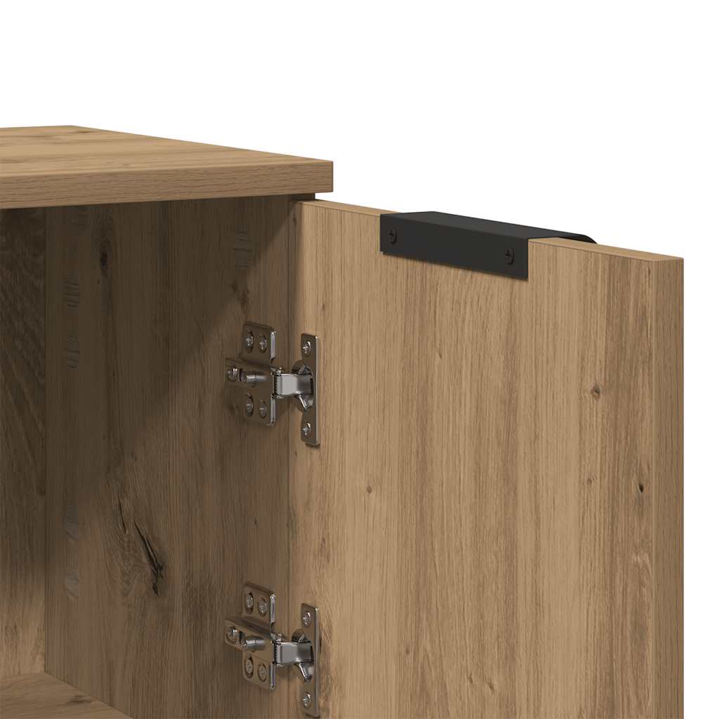 Sideboard Artisan Oak 30x30x70 cm Engineered Wood