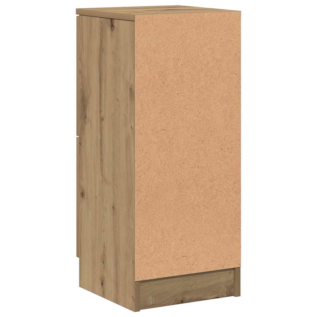 Sideboards 2 pcs Artisan Oak 30x30x70 cm Engineered Wood